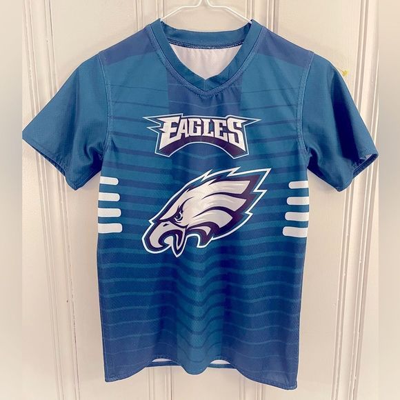 NFL Shirts & Tops Nflboys Eagles Flag Football Jersey Size M Poshmark